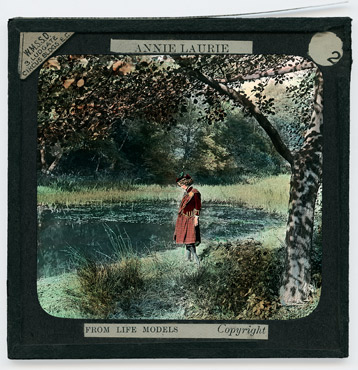 2. Maxwelton's banks are bonnie, where early falls the [dew]