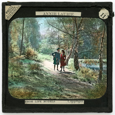 11. Her voice is low and sweet, and she's a' the world to me