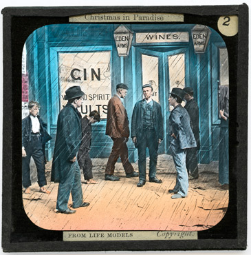 [2.  At one end is the Eden Arms spirits vaults]