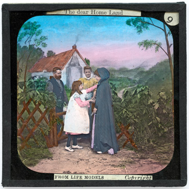 9. They cames with smiles [to greet me, and to me it seemed]