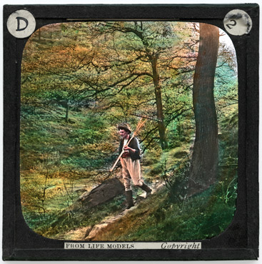 [2. When you come down the vale, lad, there's singing in the trees]