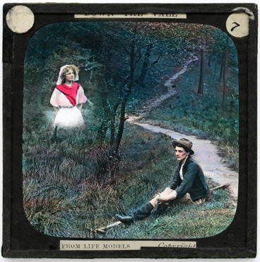 7.  Peep from the skies into his eyes, leaving my image [there]