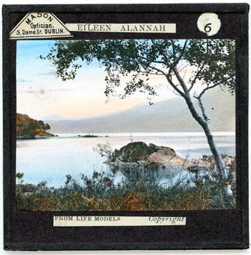 6. The ocean's blue waters wash by the shore