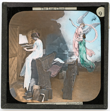 9. It may be that death's bright angel will speak in that chord again