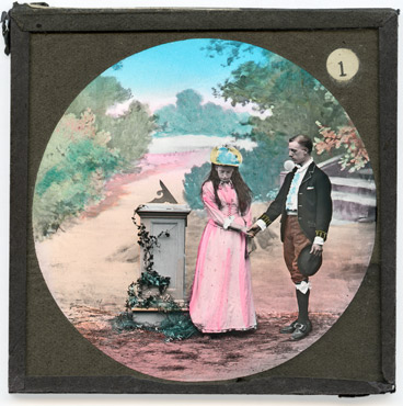 1. By the old sun-dial pillar