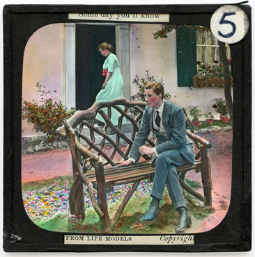 5.  But tho' we part