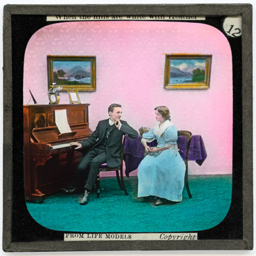 12.'' 'Tis plain to see,'' says the boy that day, ''fortune's a smile for [two'']