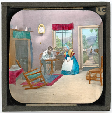 [16.  He read on slowly for some time, Ruth listening with rapt attention]
