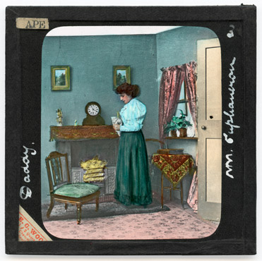 [3. Resumed her work of dusting the little parlour]