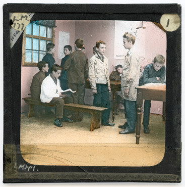 [1. In a class-room adjoining the National School]