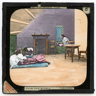 6. Nellie looked out [of the window and found the weather had changed]