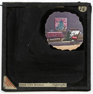 14. Kneeling by the death bed [of her husband]