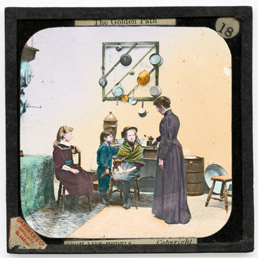 18. ''It is a long way to your home,'' [she said, ''But I must go with you'']