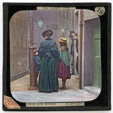 19. The neighbours wondered at seeing a lady in their streets