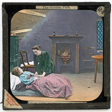 24  ''Don't cry, mother,'' [she said, ''I am going to live with Jesus'']