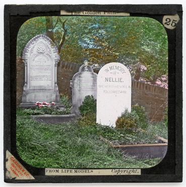 25. Mrs Trevelyan had a stone erected [over the grave]