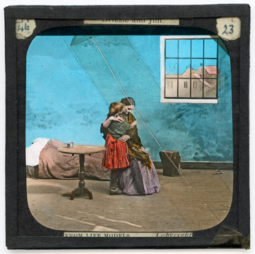 [23. ''No, no, child,'' said her mother, drawing the little lass very close to her]