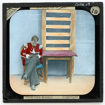 [19. He began to read his Bible]