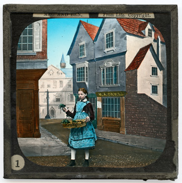 [1.] Meg selling [water-cressing]