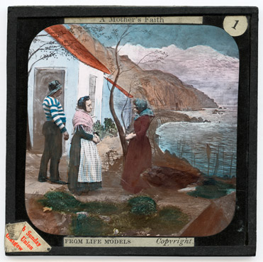 1. The boy has sailed, mother. [Thou wilt miss him this time more than ever]