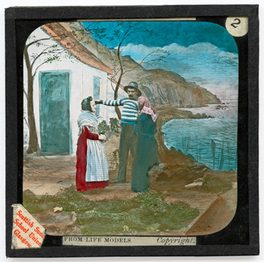 2. Don't stand here frightening the mother [with thy tales, interrupted Paul]