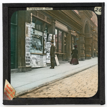 28. He passed a newagent 's shop
