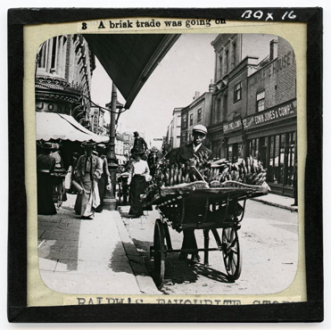3. A brisk trade was going on