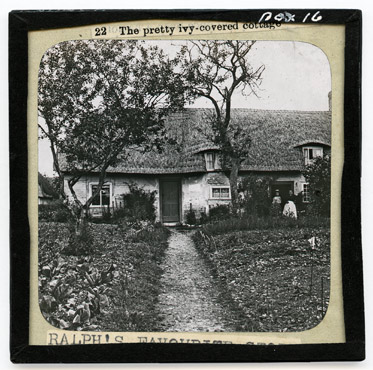 22. The pretty ivy-covered cottage