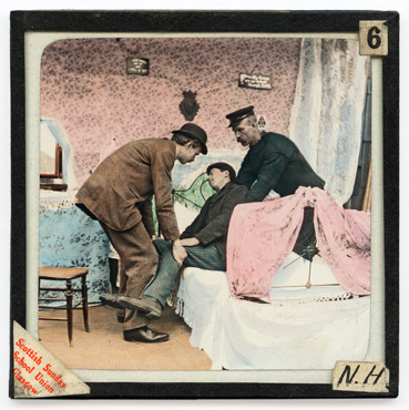6. Ned put to bed