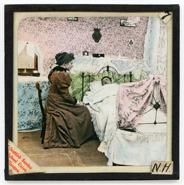 7. Ruth sits up with Ned