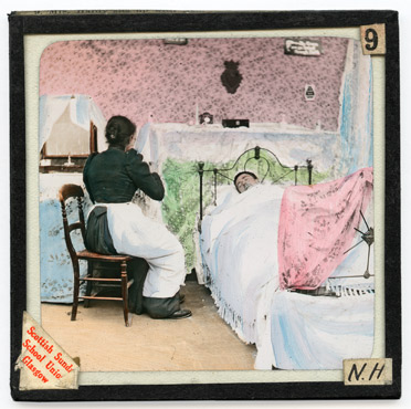 9. Mrs Hardy sits up with Ned