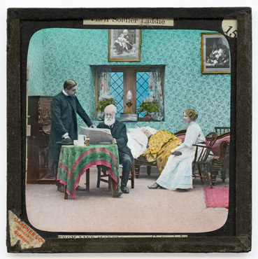 15. The minister lent old Lee his daily paper