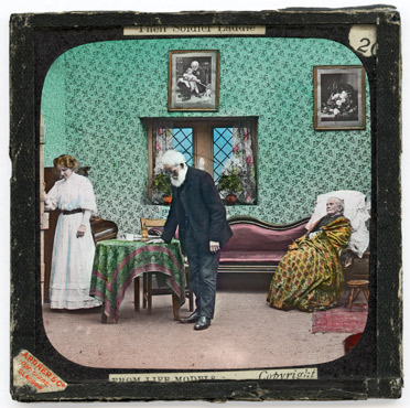 [20. The old sergeant was still packing the room when she left]