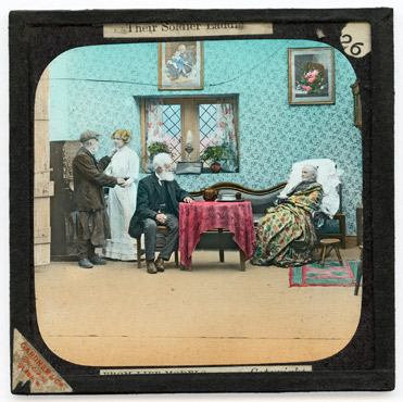 26. Old H[uggins] rushed to th[e sergent's cottage]