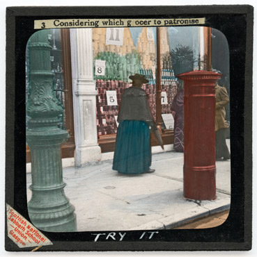 3. Considering with grocer to patronise