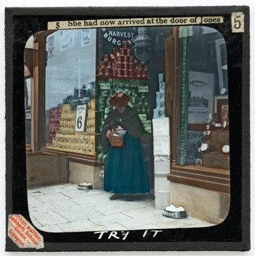 5. She had now arrived at the door of Jones